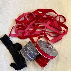 Bundle of Christmas Ribbon